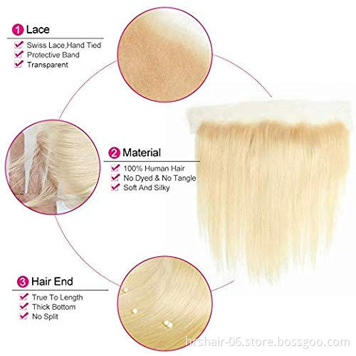 human hair wigs cuticle aligned Indian human hair black body wave 13x4 closure